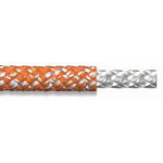 Трос синтетический бело-оранжевый FSE Robline Super Dinghy Sheet 0468 7 мм
