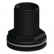 Кингстон TruDesign Domed 90418 1"1/2 BSP Ø36мм из чёрного нейлона армированного стекловолокном