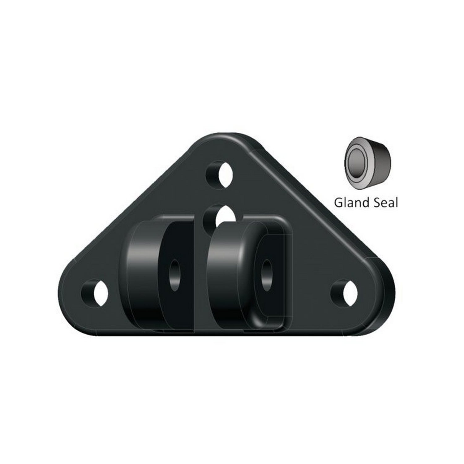 Верхнее крепление цилиндра Lenco Marine 50015-001D 178х127х51мм для приводов до 2007 года, Osculati 51.258.10