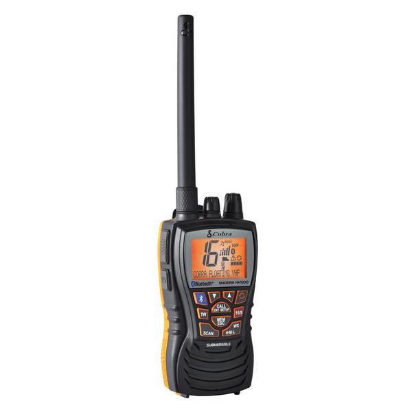Cobra Плавающая морская VHF радиостанция Cobra MR HH500 FLT BT 1/3/6 Вт 121 x 67 x 53 мм с Bluetooth
