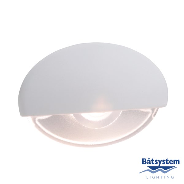 Batsystem Светильник светодиодный для трапа Batsystem Frilight Steplight 8870V 12 В 0,25 Вт белый корпус белый свет