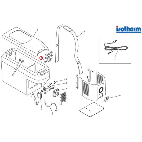Isotherm Дисплей Isotherm SEG00044AA для моделей TB15 / TB18