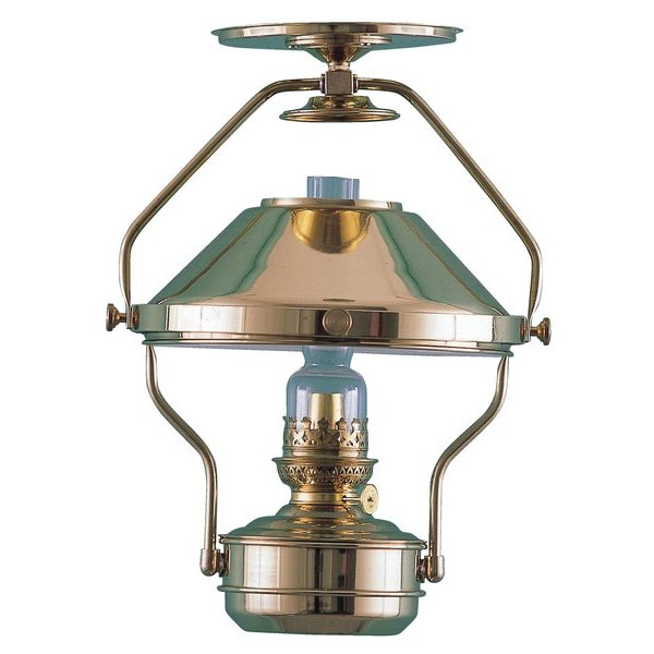 DHR Лампа капитанская керосиновая из полированной латуни DHR 8210/O 285 x 390 мм
