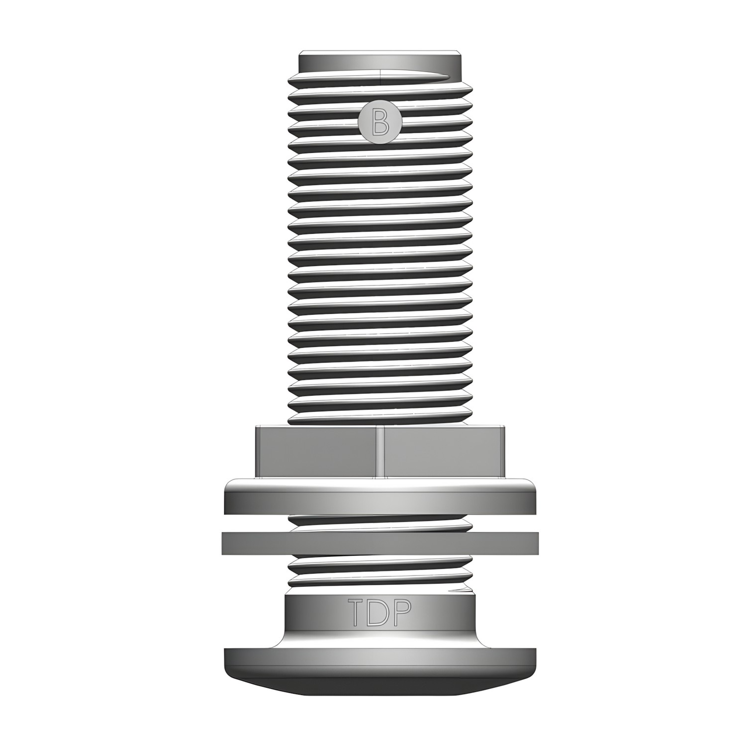 Кингстон TruDesign Domed 90425 1/2" BSP Ø13мм из белого нейлона армированного стекловолокном