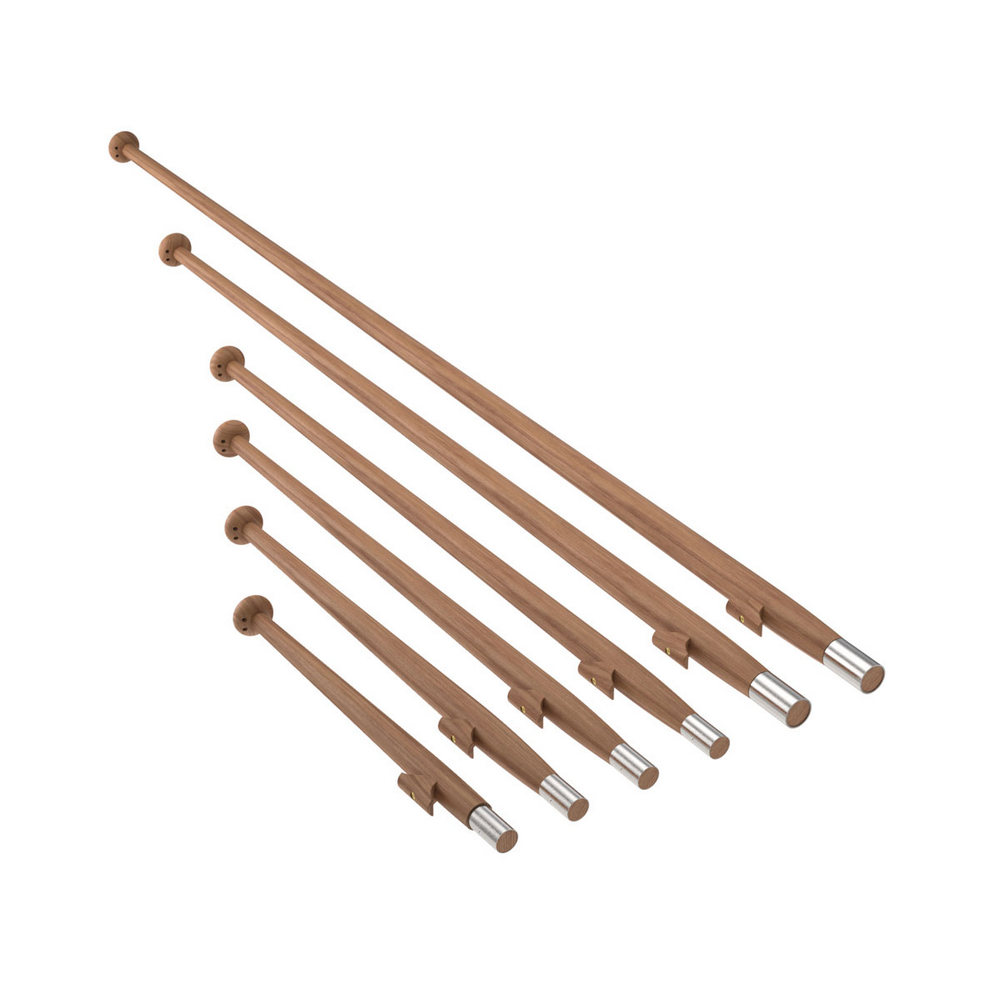 Флагшток Roca 607502 Ø25x600мм из тикового дерева