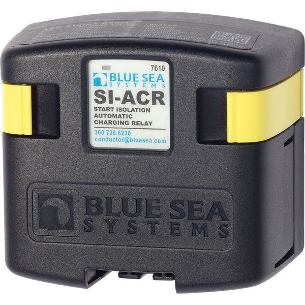 Blue Sea Зарядное реле влагозащищённое Blue Sea SI ACR 7610 12/24 В 120 А