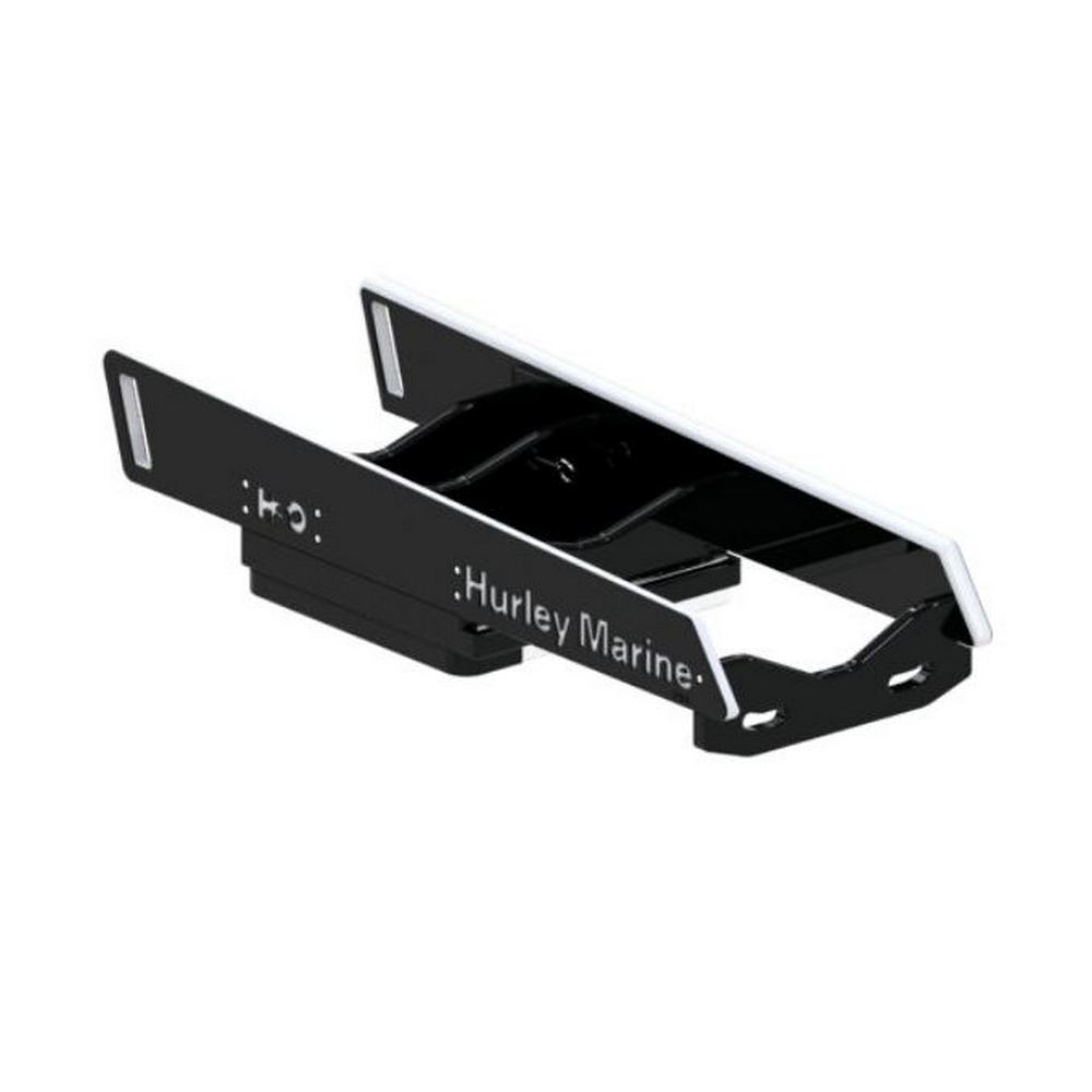 Система шлюпбалок Hurley marine H3O H3O-1120BWEW с электрической лебедкой грузоподъемность 181кг из прочного черного полиэтилена для лодок с жестким дном и гидроциклов длиной до 3,23м