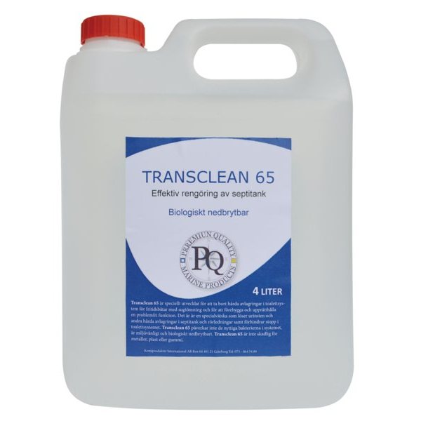 Жидкость для очистки туалетов Transclean 65 4 л