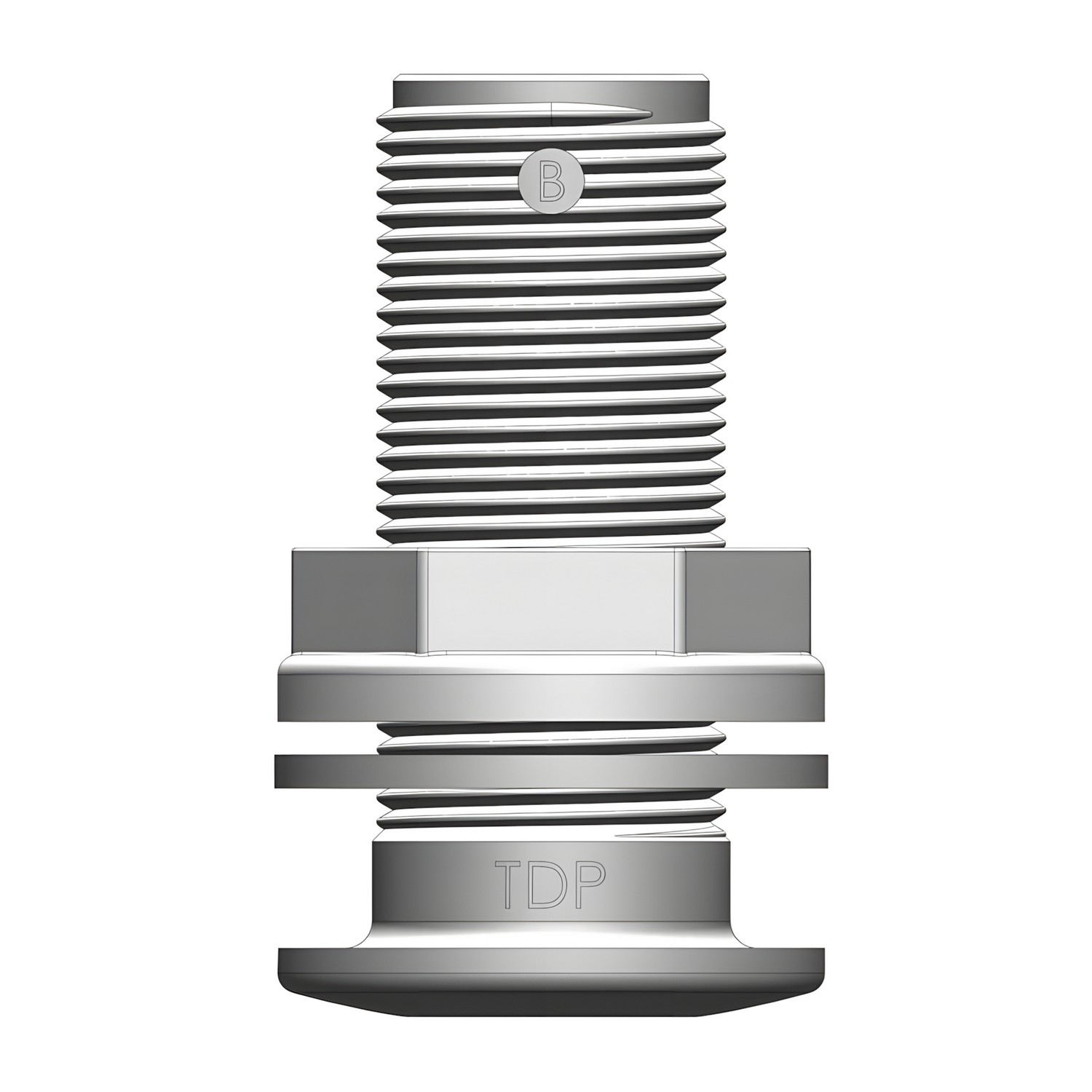Кингстон TruDesign Domed 90432 3/4" BSP Ø17мм из белого нейлона армированного стекловолокном
