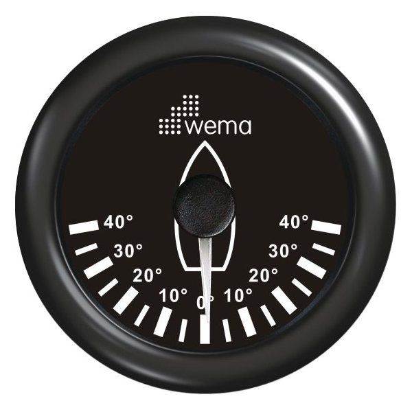 Wema Индикатор положения пера руля чёрный Wema IMRR-BB-0-190 Ом 12/24 В
