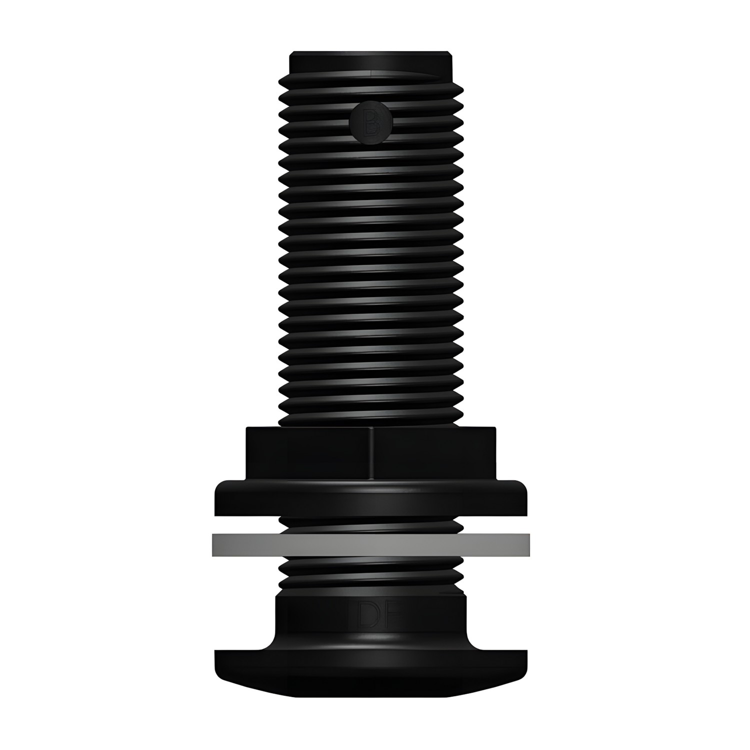 Кингстон TruDesign Domed 90424 1/2" BSP Ø13мм из чёрного нейлона армированного стекловолокном