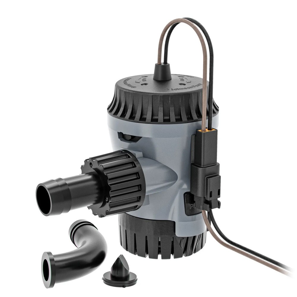 Картриджный погружной трюмный насос Johnson Pump Aqua Void Cartridge Bilge 10-13626-05 800GPH 12В 3,7А 50л/мин под шланг Ø19мм корпус из АБС-пластика
