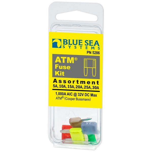 Blue Sea Комплект предохранителей Blue Sea ATM Fuse Kit 5286
