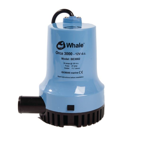 Помпа трюмная погружная Whale Orca 3000 BE3002 12 В 18 А 189 л/мин 32 мм