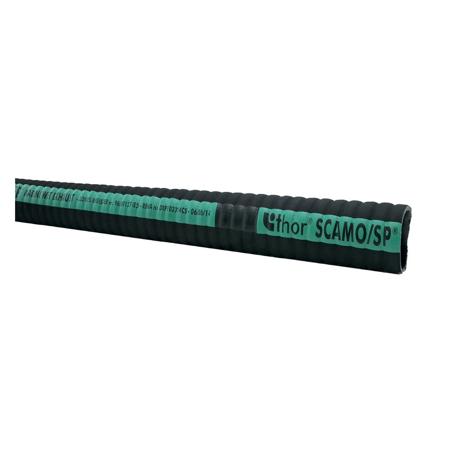 Выхлопной шланг Hoses Technology Scamo/SP/CAJ Ø25мм 3/9бар из армированной резины