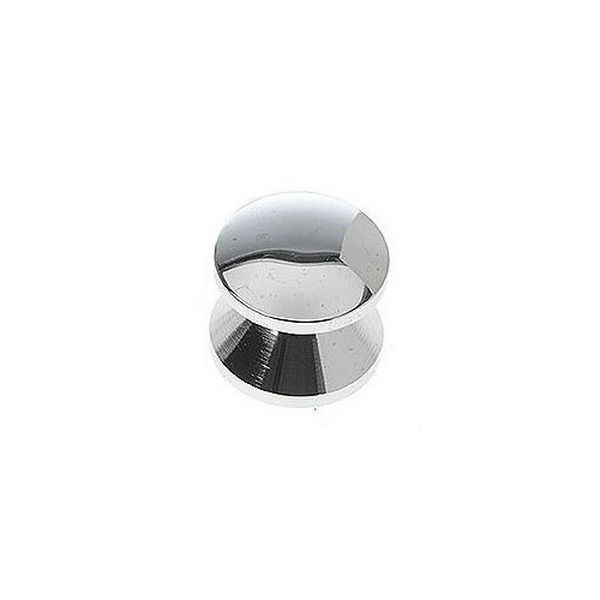 Кнопка для замков из хромированной латуни Roca 421605 23 x 19 мм