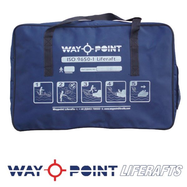 Waypoint Спасательный плот в сумке Waypoint ISO 9650-1 Ocean 4 чел 66 x 41 x 24 см