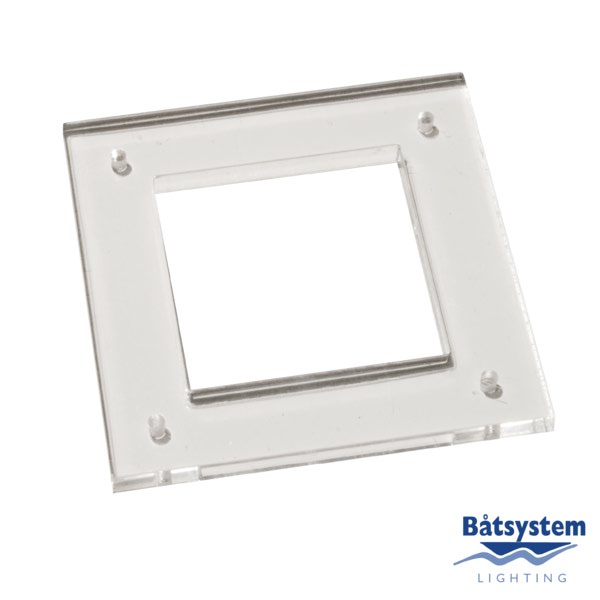 Рамка акриловая Batsystem Square 80 9790Frame 80 x 80 мм для точечного светильника