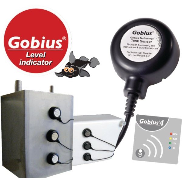 Gobius Индикаторы уровня жидкости для топливных/водяных баков Gobius Gobius 4 970526 версия 3.0 12/24 В