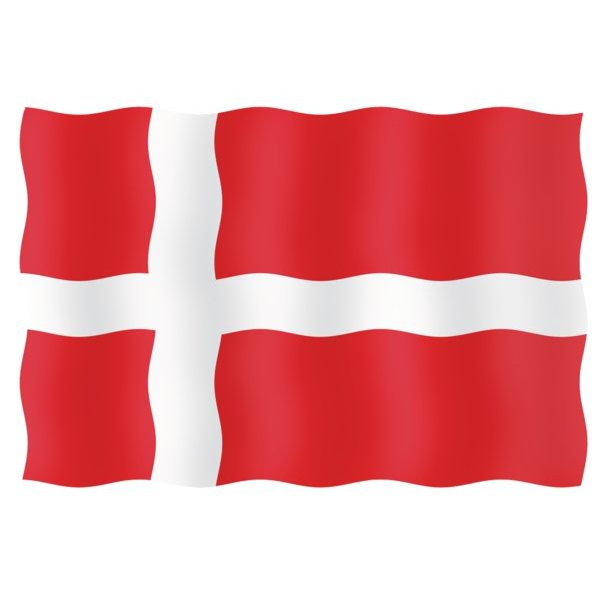 Maritim Флаг Дании гостевой из перлона/шерсти 20 x 30 см 20030-33107