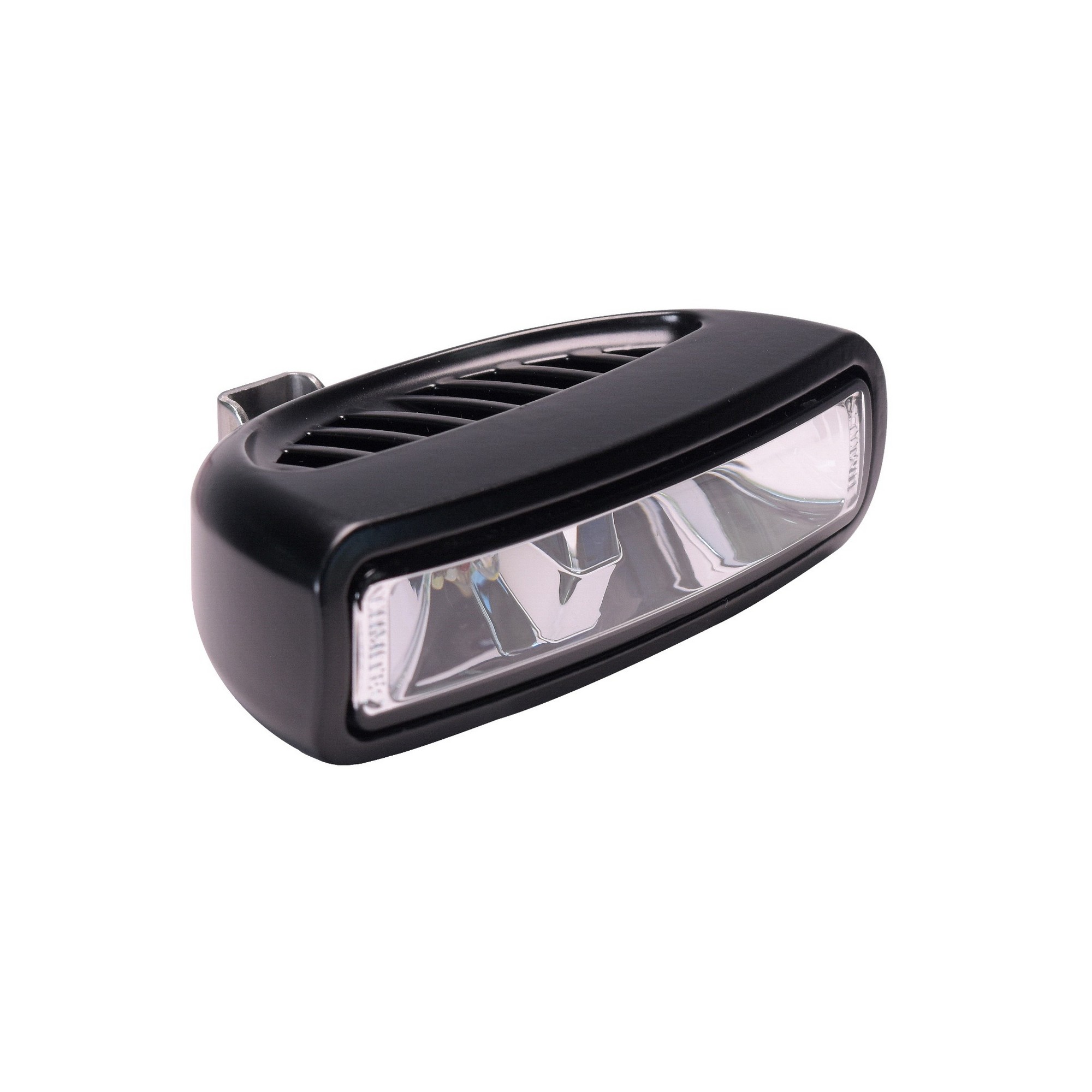 Светодиодный прожектор Lumitec Caprera3 101715 10-30В 0,5-1А 12Вт 1200лм 5000°К IP67 красный/зеленый/синий/белый свет черный алюминиевый корпус с креплением на кронштейн