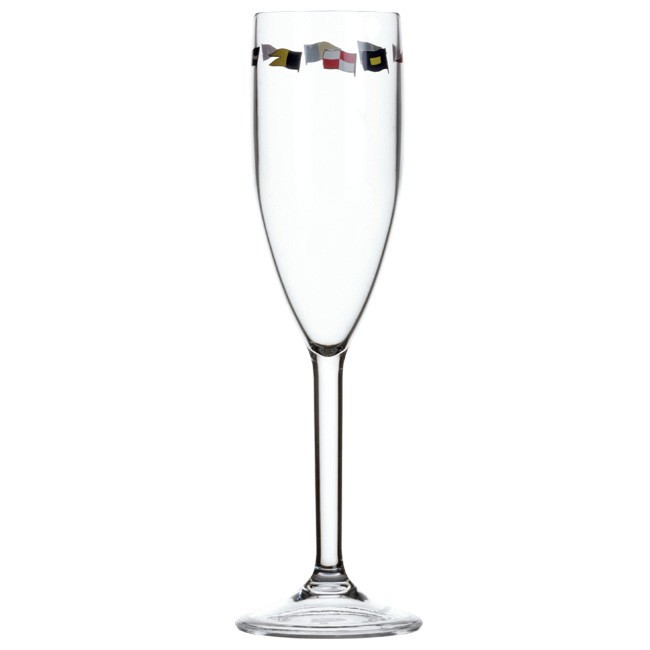Набор бокалов для шампанского Marine Business Regata 12105 220мм Ø52мм 170мл 6шт из метилстирола