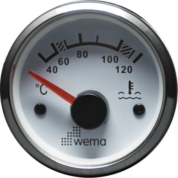 Wema Индикатор температуры охлаждающей жидкости Wema IPTR-WS-40-120 300 - 23 Ом 12/24 В
