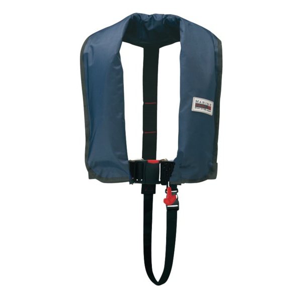 Marinepool Автоматический спасательный жилет Marinepool ISO Survivor 150N синий для веса более 40 кг