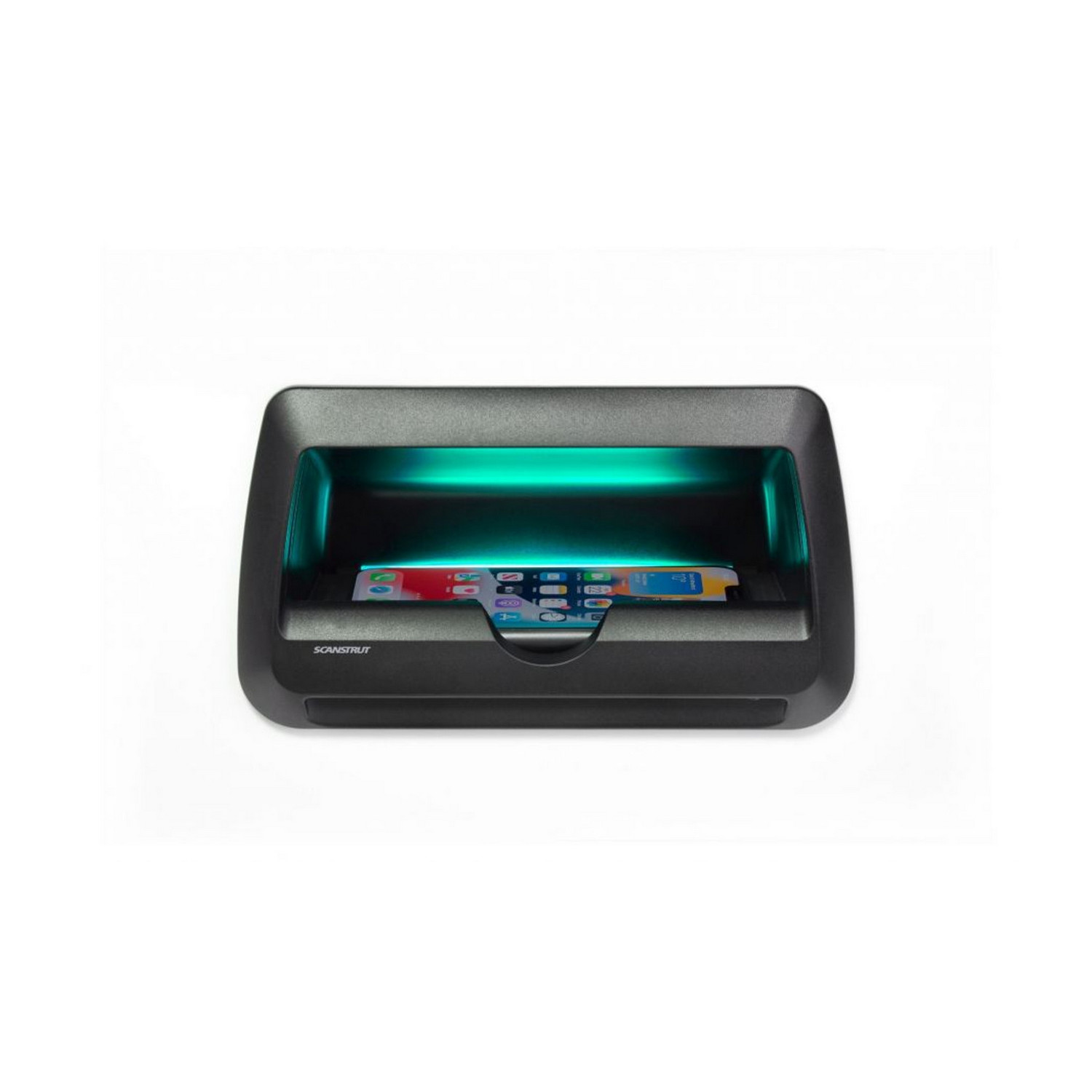 Беспроводная зарядная система Scanstrut Rokk Cove LED SC-CW-10F 12/24В 10Вт IPX6 встраиваемая с подсветкой RGB для зарядки и хранения телефона