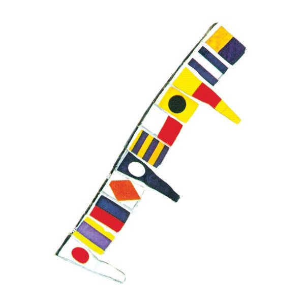 Maritim Флаги МСС из 40 штук в тканевых мешках 20 x 24 см 20024-33000
