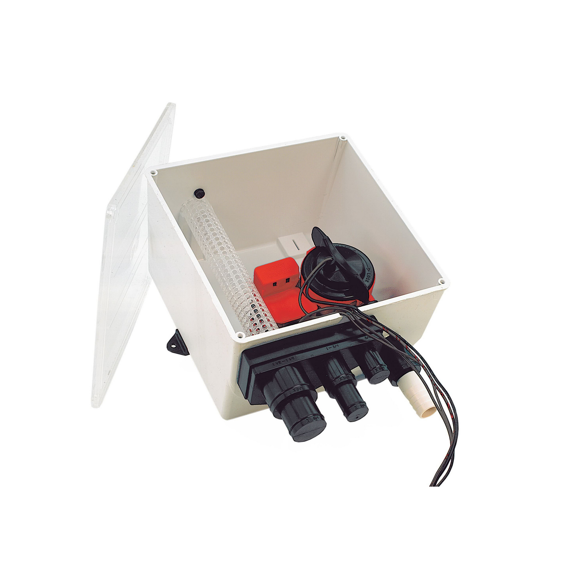 Резервуар сточных вод Johnson Pump 32-57151-01 12В 3,2A 61л/мин 273,05х209,8х144,78мм 
