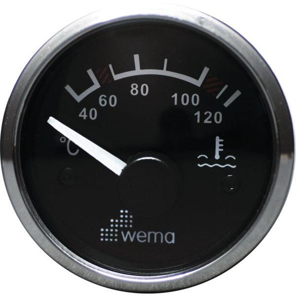 Wema Индикатор температуры охлаждающей жидкости Wema IPTR-BS-40-120 300 - 23 Ом 12/24 В