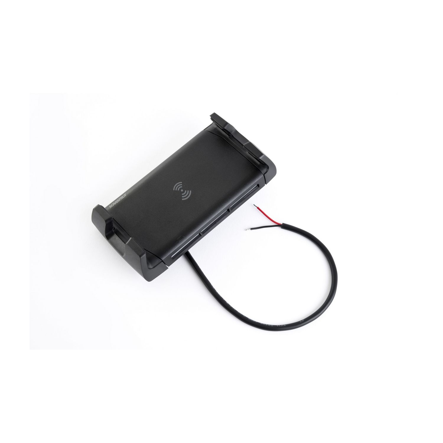 Держатель с беспроводной зарядкой Scanstrut ROKK Active SC-CW-04F 12/24В 10Вт 142x74мм IPX6 для смартфонов черный