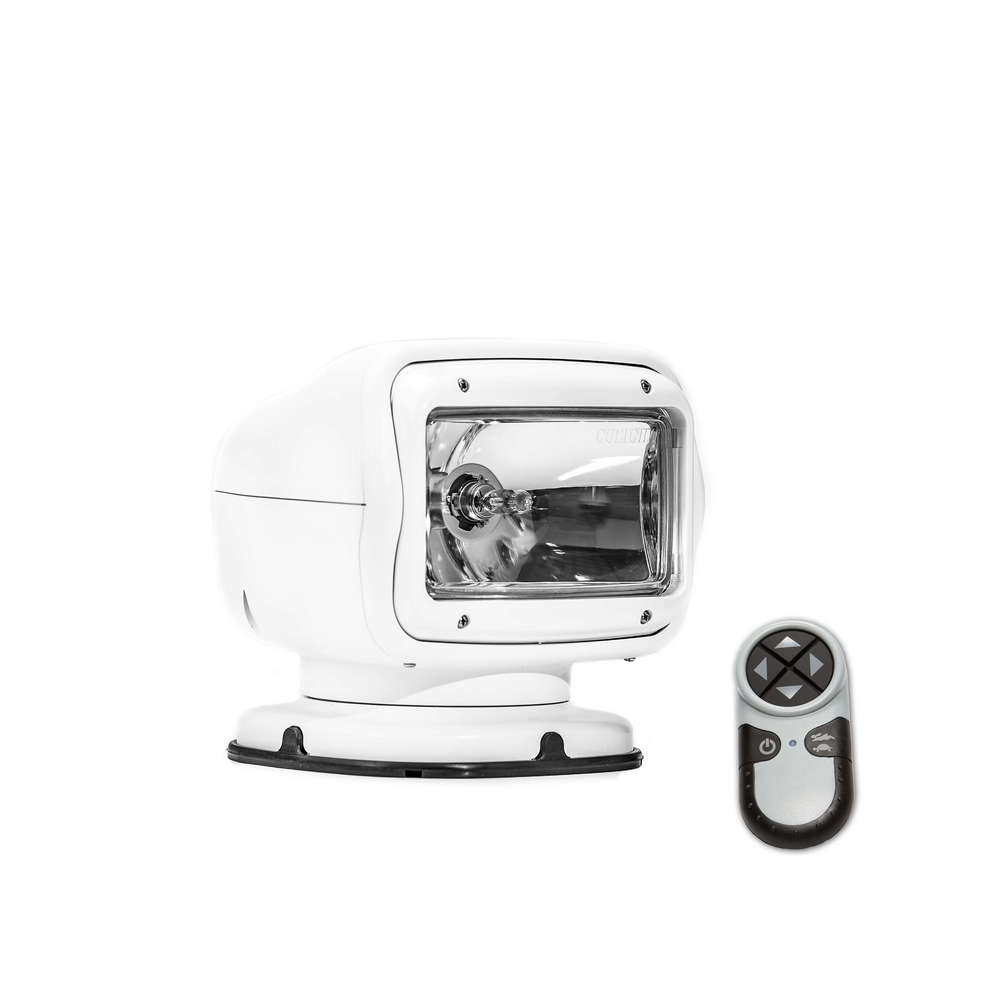 Прожектор галогенный Golight GT 2000GT 13,8В 5,5А 225000кд 370x135° дальность до 950м IP56 белый стационарный с пультом ДУ