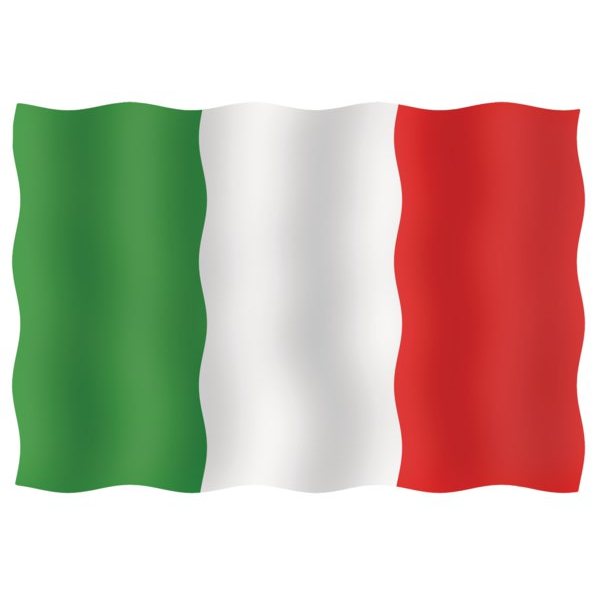 Maritim Флаг Италии гостевой из перлона/шерсти 20 x 30 см 20030-33131