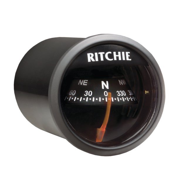 Ritchie Navigation Компас с конической картушкой Ritchie Navigation Sport X-21BB чёрный 51 мм 12 В врезается в переборку