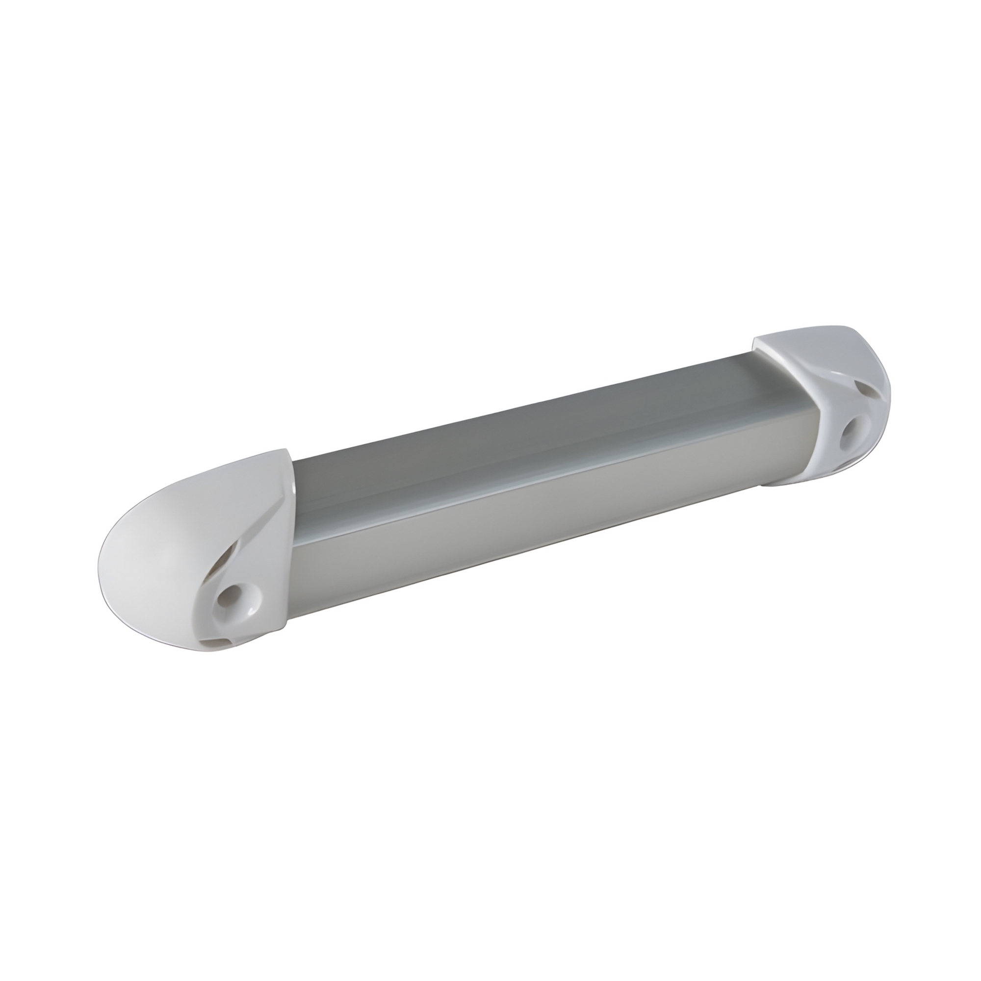 Cветодиодный светильник Lumitec Mini Rail2 101545 10-30В 0,20-0,51А 4Вт 330лм 5000°К IP67 красный/зеленый/синий/белый свет серебристый/белый корпус