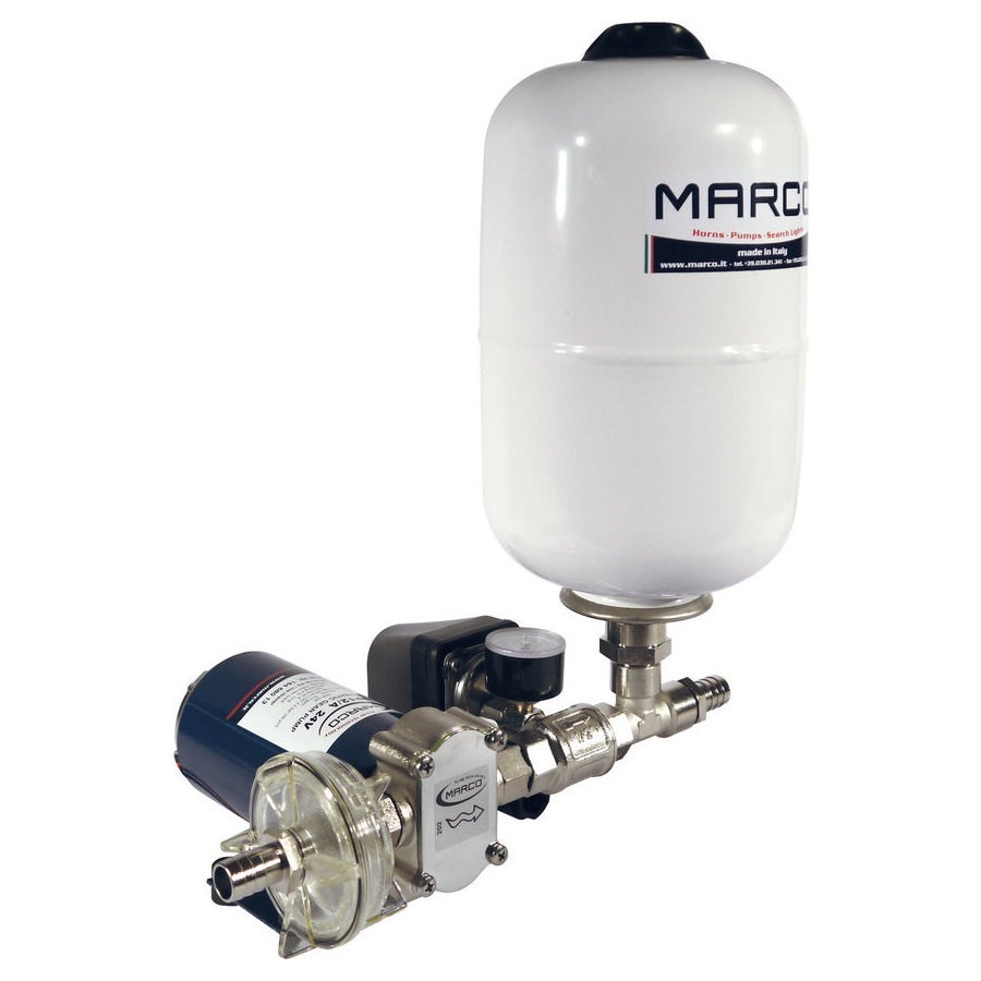 Marco Система водяного давления Marco UP12/A-V5 16468213 24 В 36 л/мин 2,5 бар с расширительным баком 5 литров