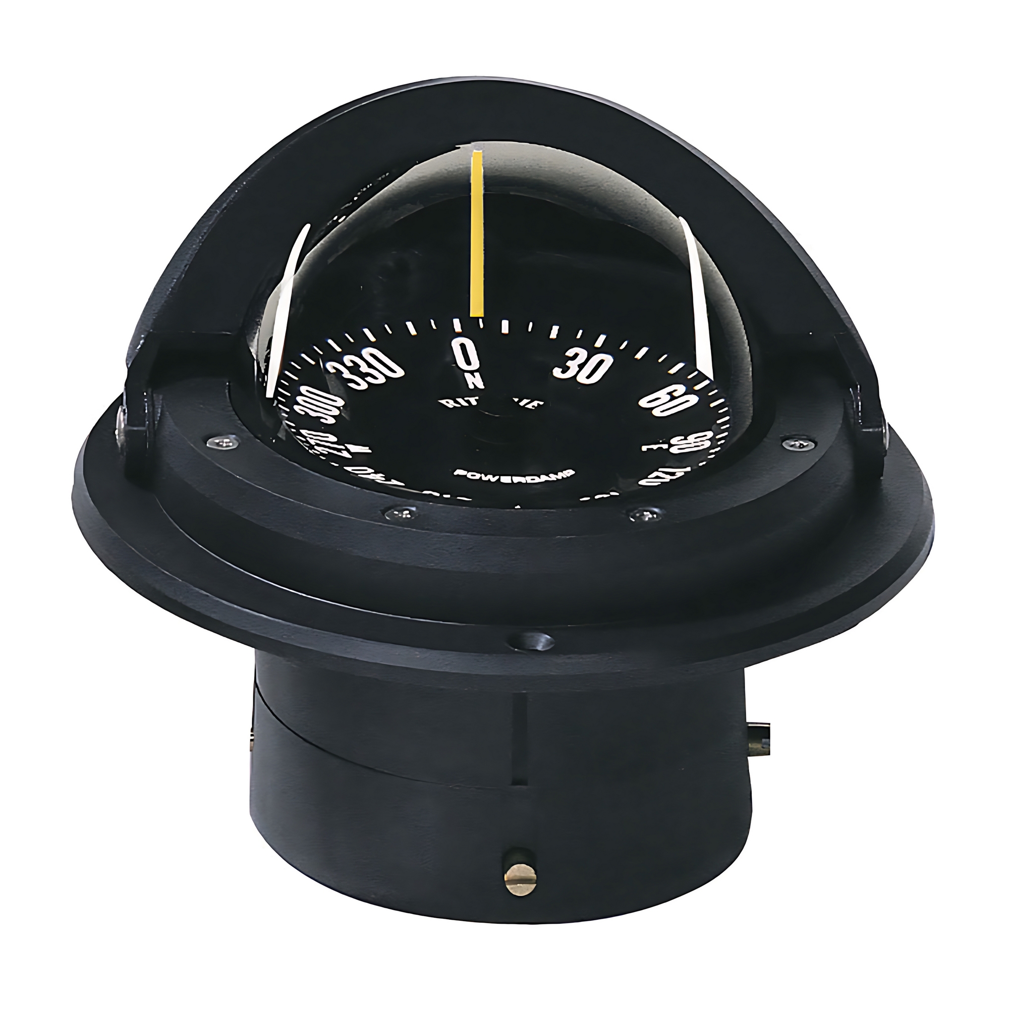 Компас Ritchie Navigation Voyager F-82 картушка 76мм 12В 133x107мм с плоской картушкой чёрный