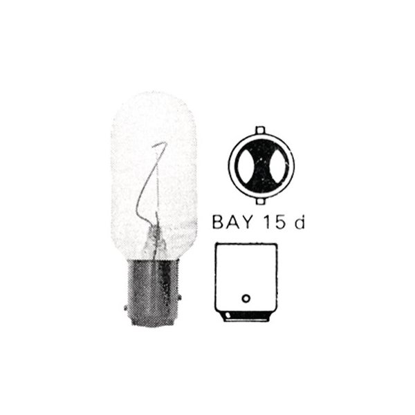 Danlamp Лампа накаливания Danlamp 10028 Bay15d 12 В 18 Вт 12 кандел для навигационных огней
