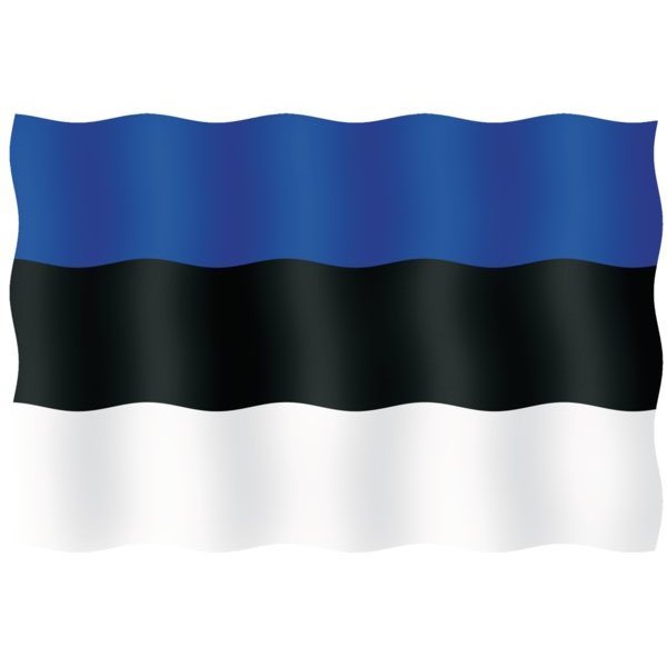 Maritim Флаг Эстонии гостевой из перлона/шерсти 20 x 30 см 20030-33103