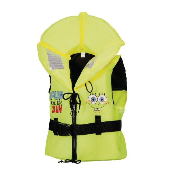 Marinepool Спасательный детский жилет Marinepool Sponge Bob ISO 100N желтый 20 - 30 кг