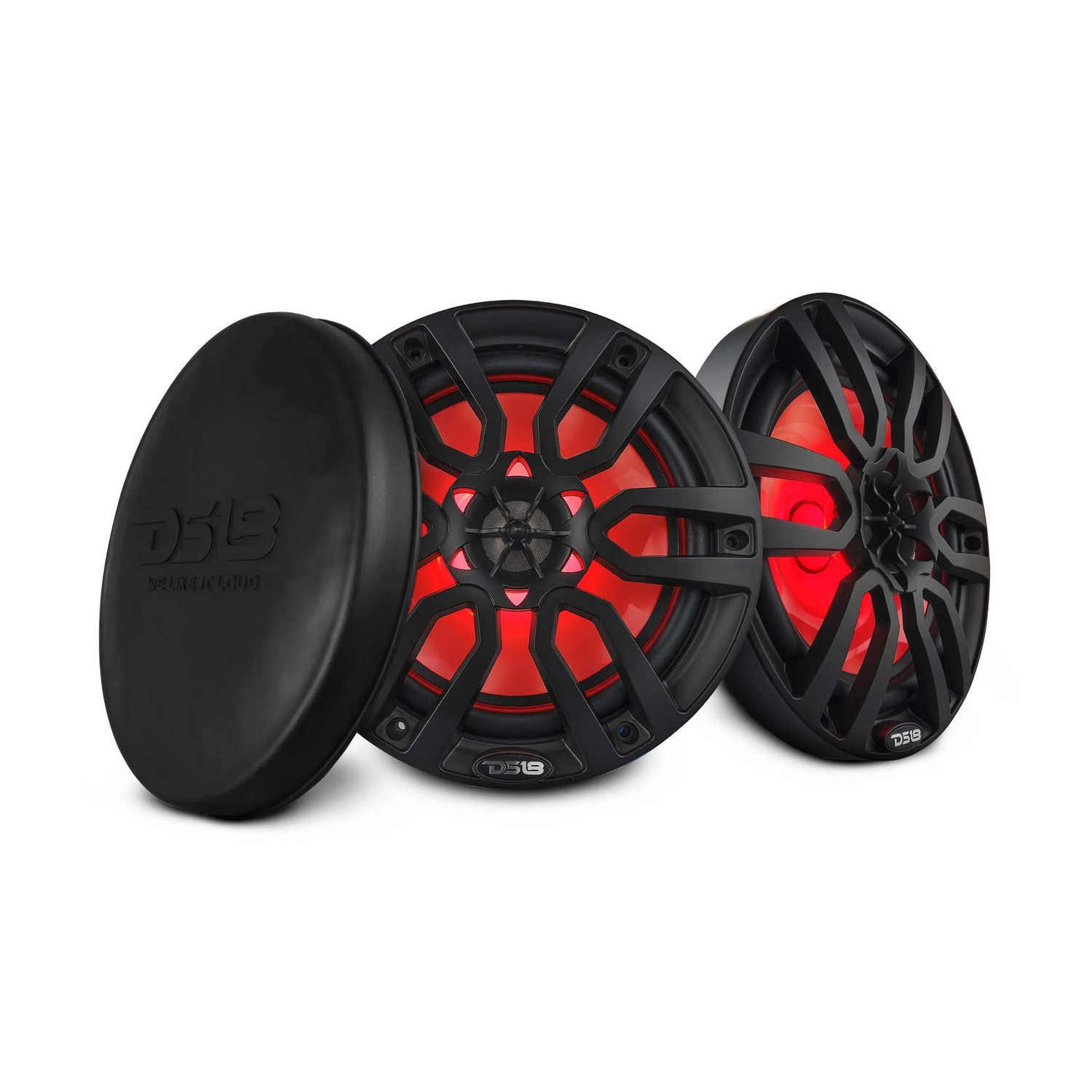 Динамики двухполосные DS18 NXL-8/BK Ø203мм 35Гц-23кГц 125-375Вт 4Ом IP65 RGB-подсветка из литого полипропилена черные Динамики двухполосные DS18 NXL-8/BK Ø203мм 35Гц-23кГц 125-375Вт 4Ом IP65 RGB-подсветка из литого полипропилена черные