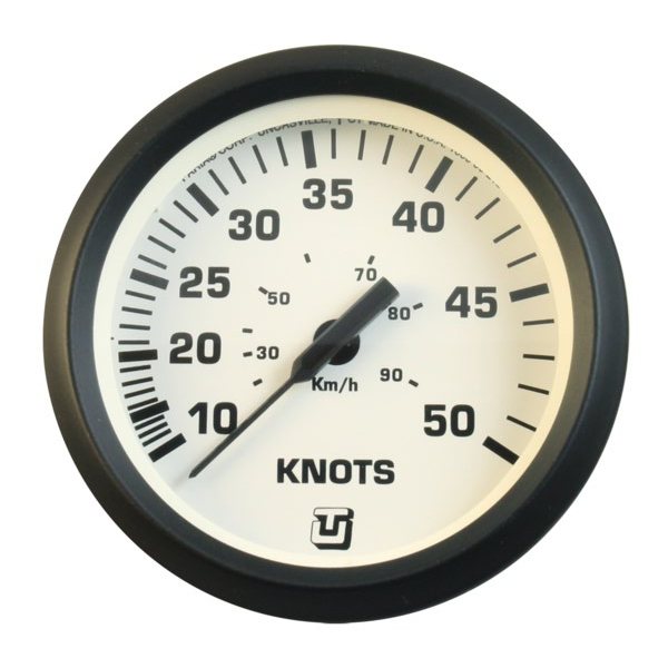 Индикатор скорости c трубкой Пито белый Ultraflex 50 узлов
