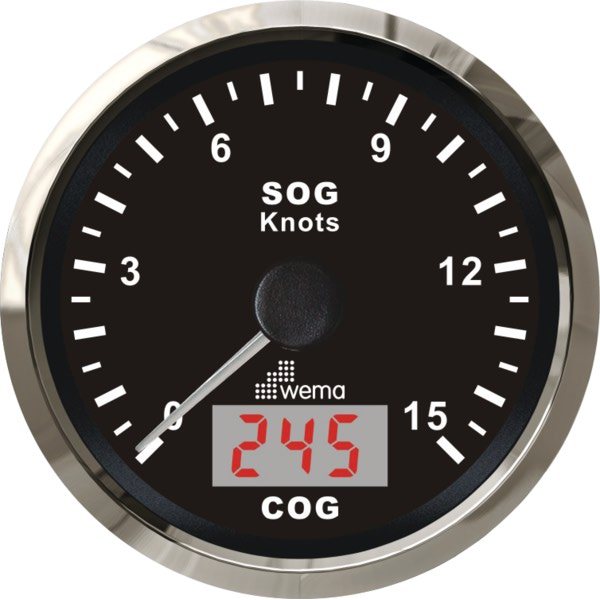 Wema Индикатор скорости GPS Wema IGPS-BS-15 12 В 85 мм