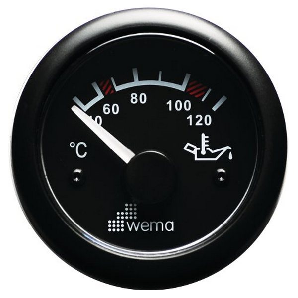 Wema Индикатор температуры масла Wema IPYR-BB-40-120 12/24 В 40 - 120 °C
