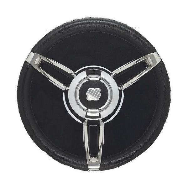 Ultraflex Рулевое колесо из кожи Ultraflex Boccanegra B/CH 20944Z 350 мм