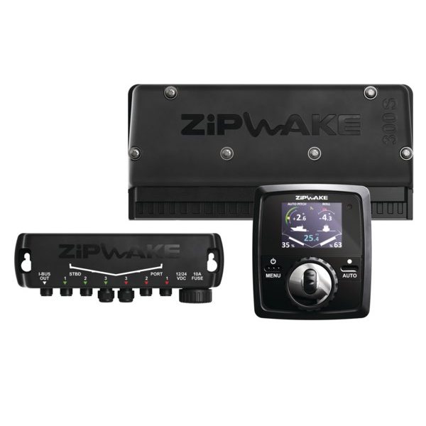 Zipwake Коробочный комплект с парой интерцепторов Zipwake KB300-S 2011145 300 мм