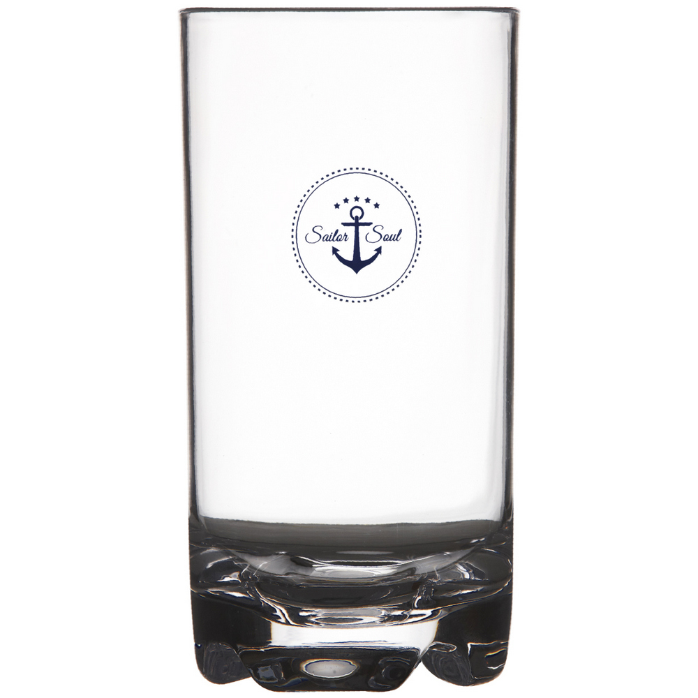 Набор стаканов для напитков Marine Business Sailor Soul 14107 Ø77мм 152мм 500мл 6шт из метилстирола