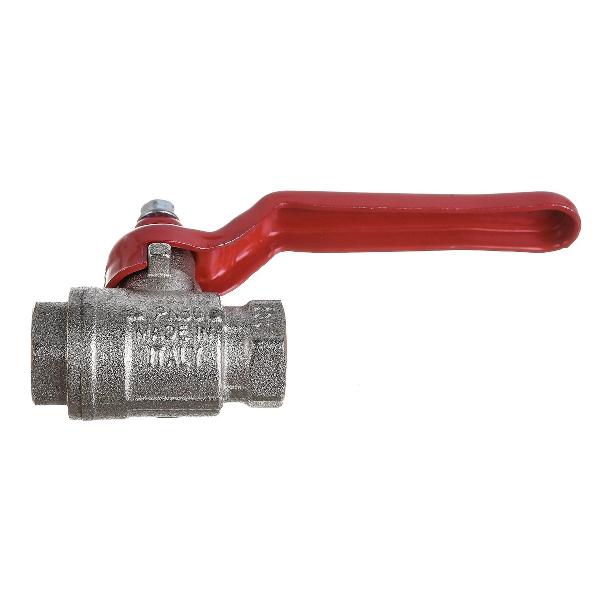 Кран шаровой полнопроходной Itap 090 Ideal 0900014 1/4” 50бар -20°C до 150°C никелированная латунь